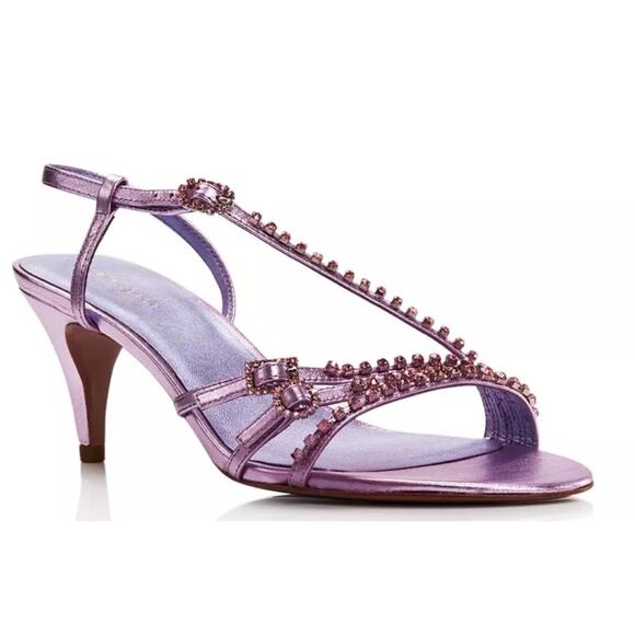 Kate Spade Shoes - Kate Spade Makenna Pink Embellished Strappy Sandals Size 9M NIB